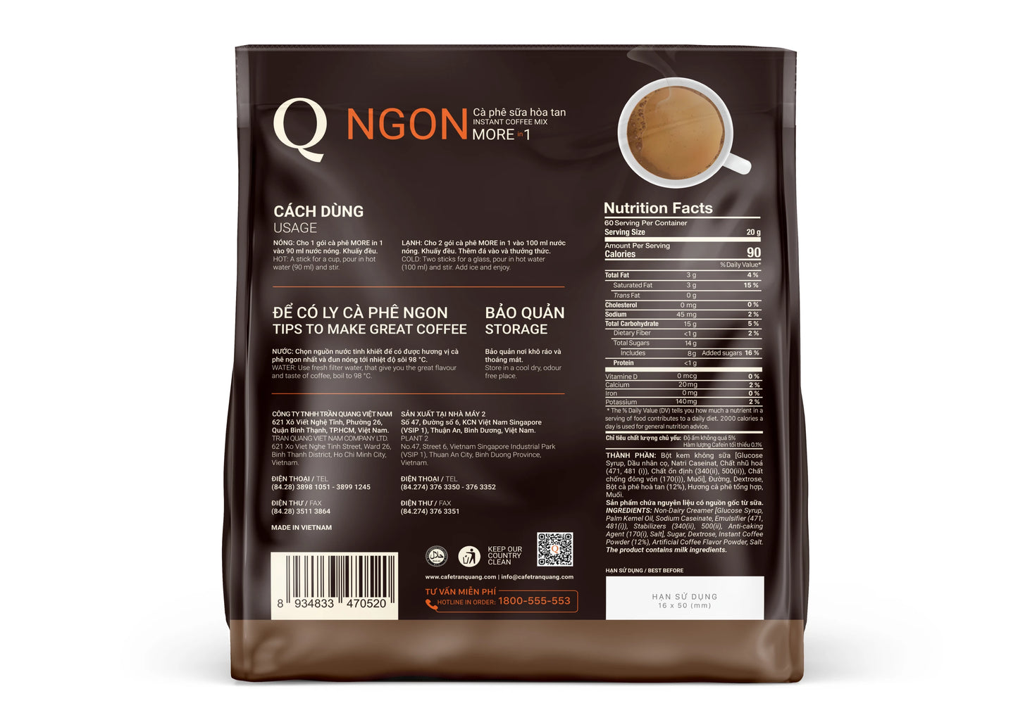 NGON | MILD | Instant Milk Coffee